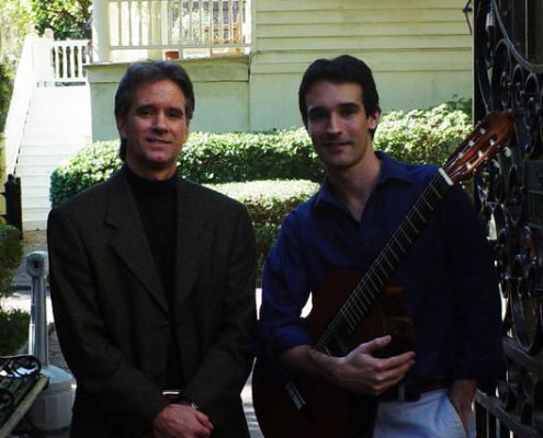 With Marc Regnier at the College of Charleston